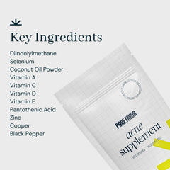 Pore Favor Zinc et DIM: associé à une peau équilibrée.