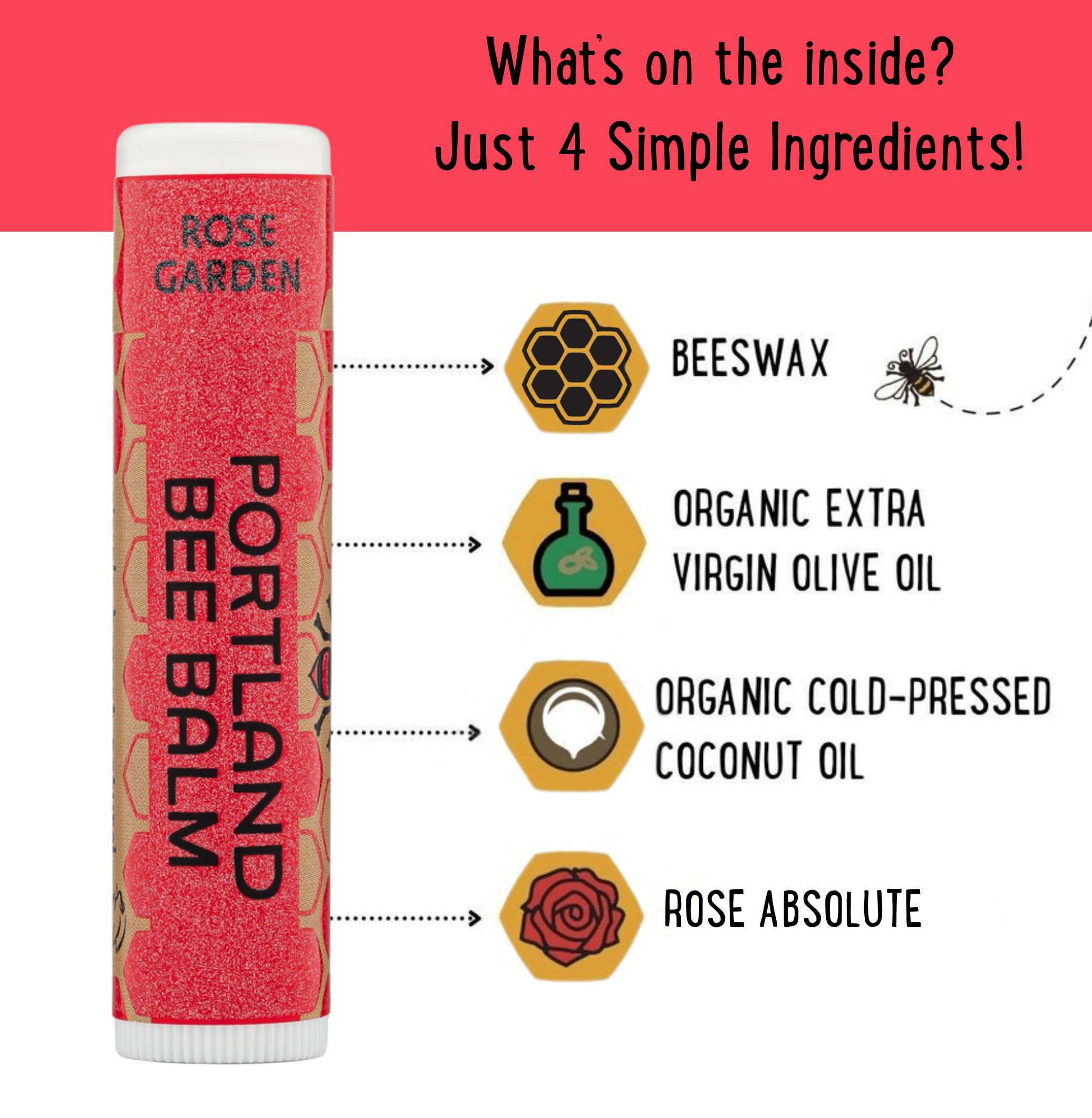 Emballage eco-responsable Portland Bee Balm, soin durable