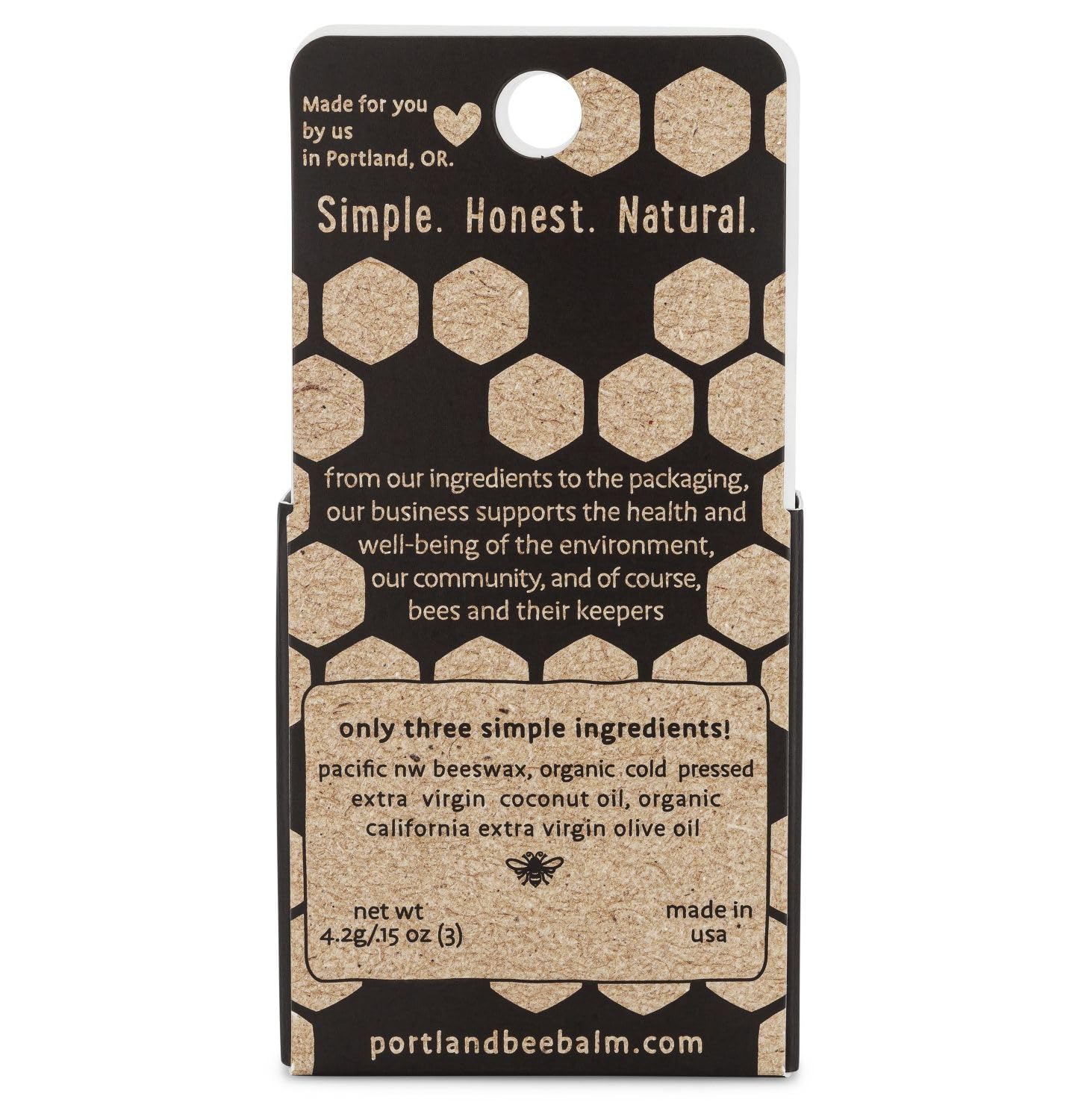 Portland Bee Balm tube-application-fluide : utilisation pratique et douceur au quotidien.