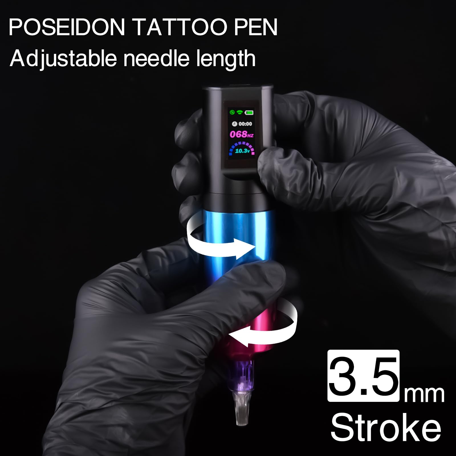 POSEIDON peau d'entraînement – tester tracés et ombrages sur peau synthétique