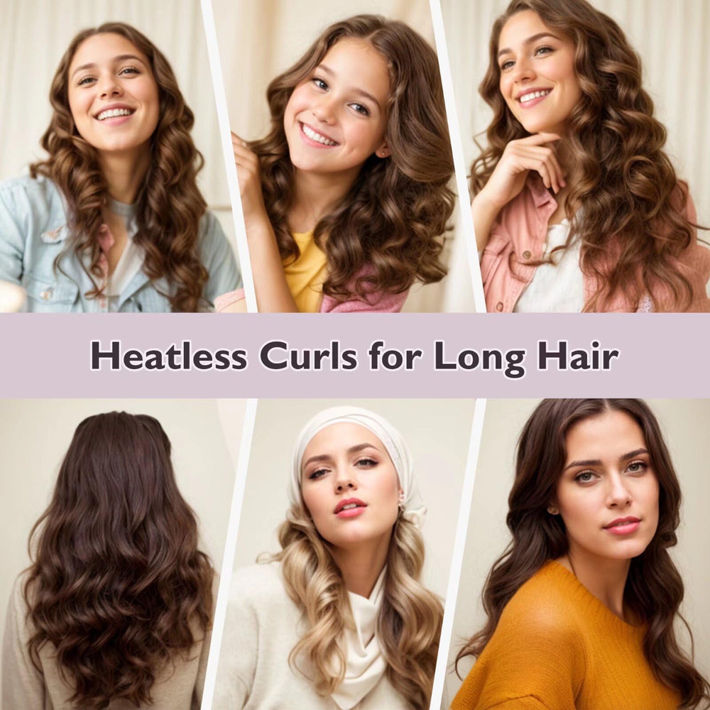 Posicurly ensemble coiffure nuit domicile pour résultats sans chaleur