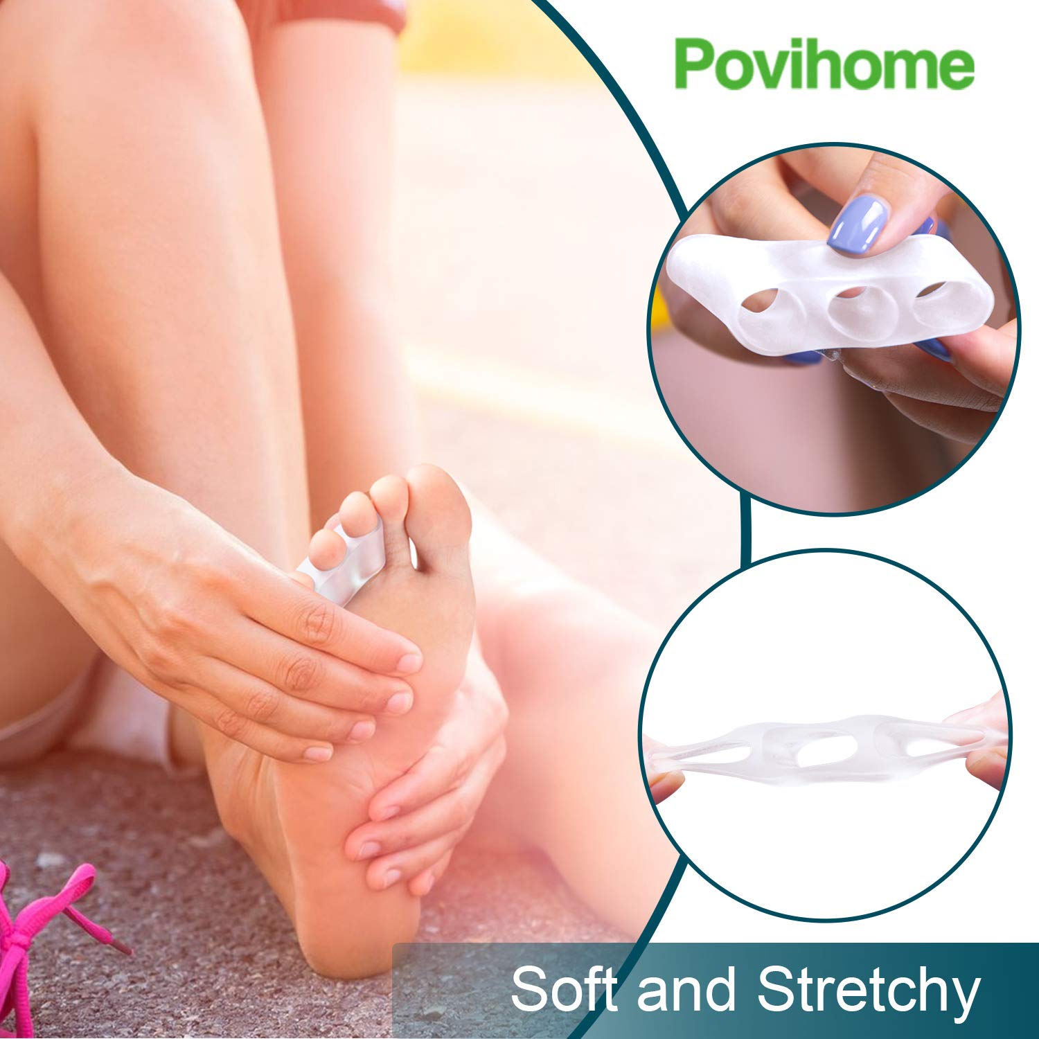 Povihome design à trois orifices, maintien stable toute la journée.