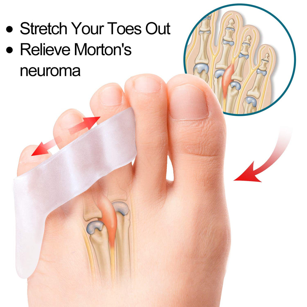 Povihome gel doux protège le petit orteil lors de la marche.
