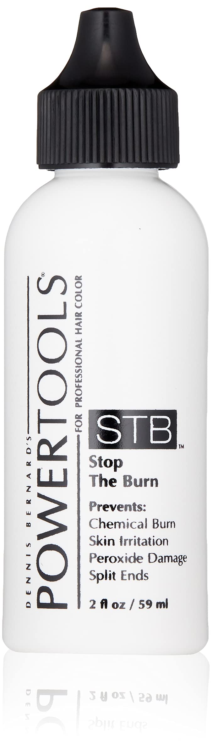 POWERTOOLS STB – gouttes dans la formule pour limiter l'irritation du cuir chevelu.