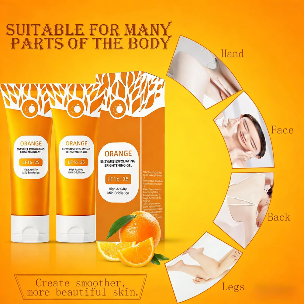 POYICGS gel exfoliant orange – hydrate durablement la peau