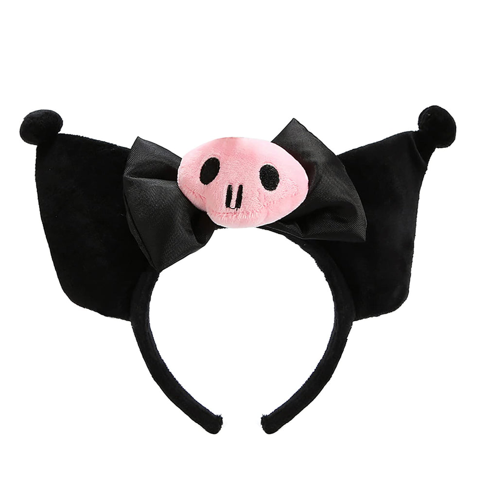 POYIPI bandeau oreilles peluche, accessoire cosplay confortable et adorable pour Halloween.