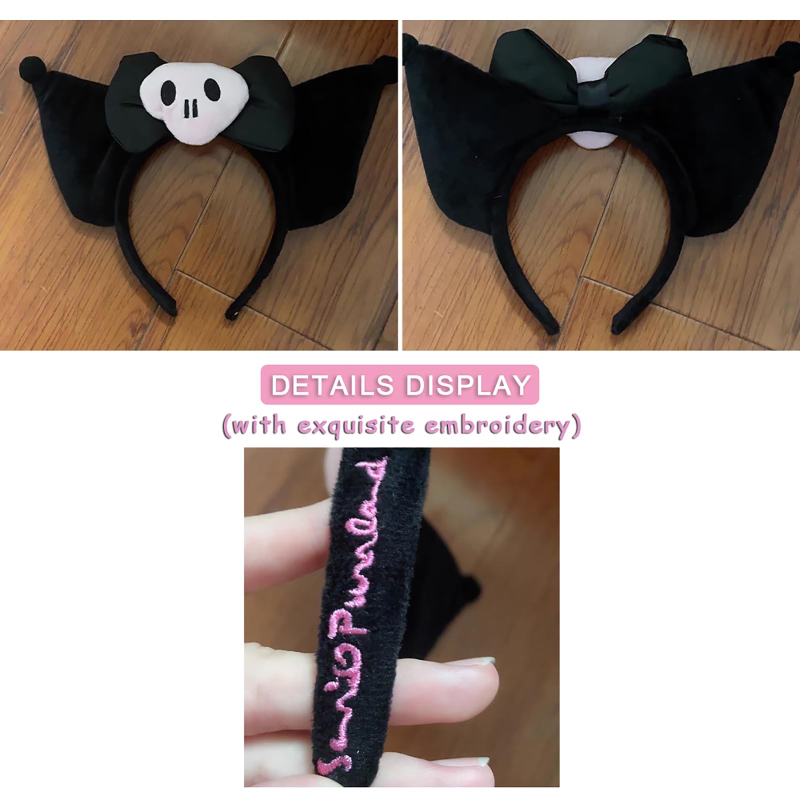 POYIPI bandeau usage quotidien, cadeau idéal pour les amies fans d’anime.