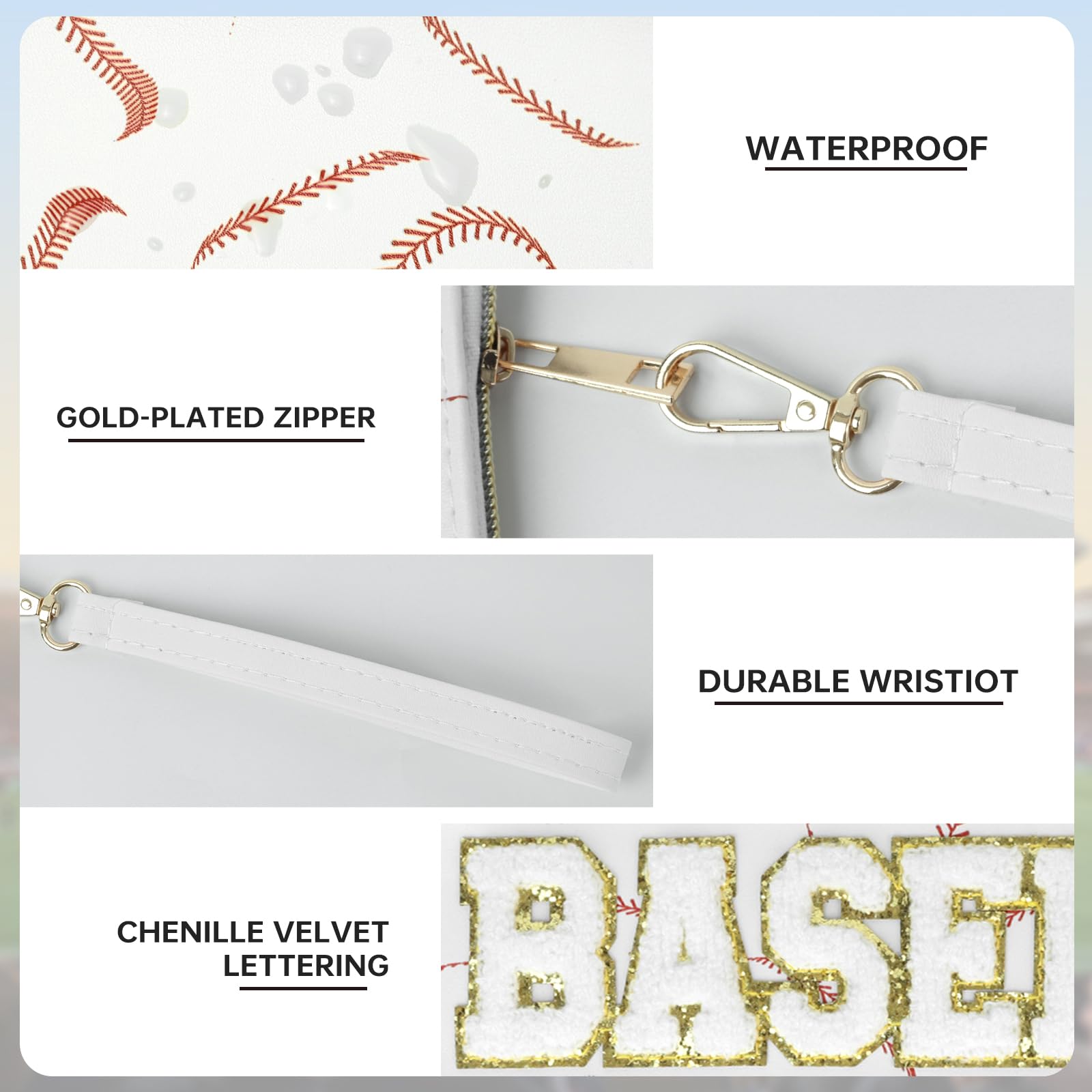 Sac polyvalent-baseball PPeen, idéal pour voyage et activités quotidiennes.