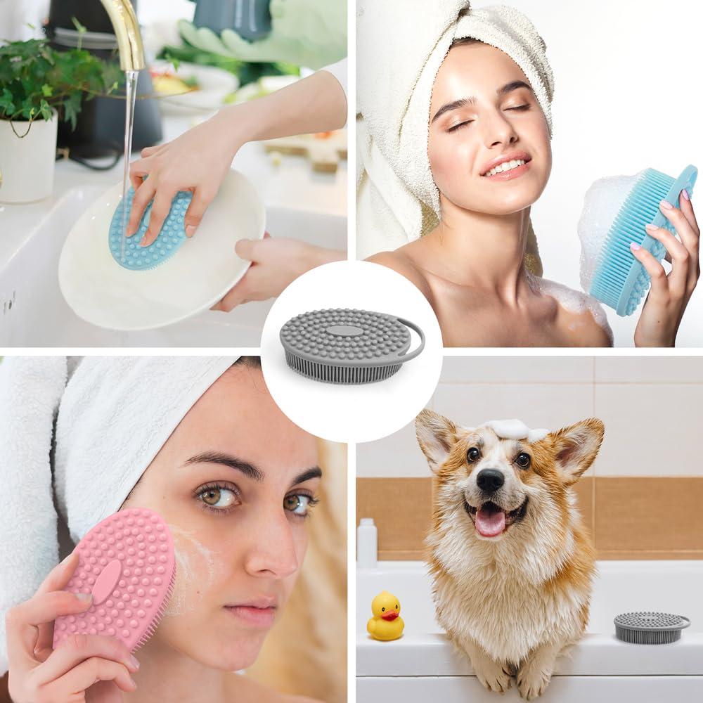 PQRUU brosse silicone cuisine – alternative écoresponsable pour vaisselle