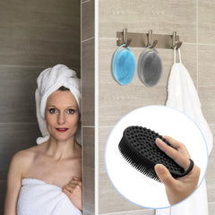 PQRUU brosse silicone nettoyage profond – élimine impuretés et cellules mortes