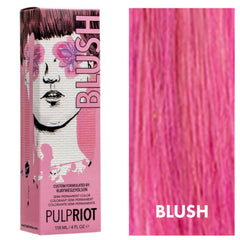 P.R. Pulp Riot Blush — flacon couleur semi-permanente vive et directe.