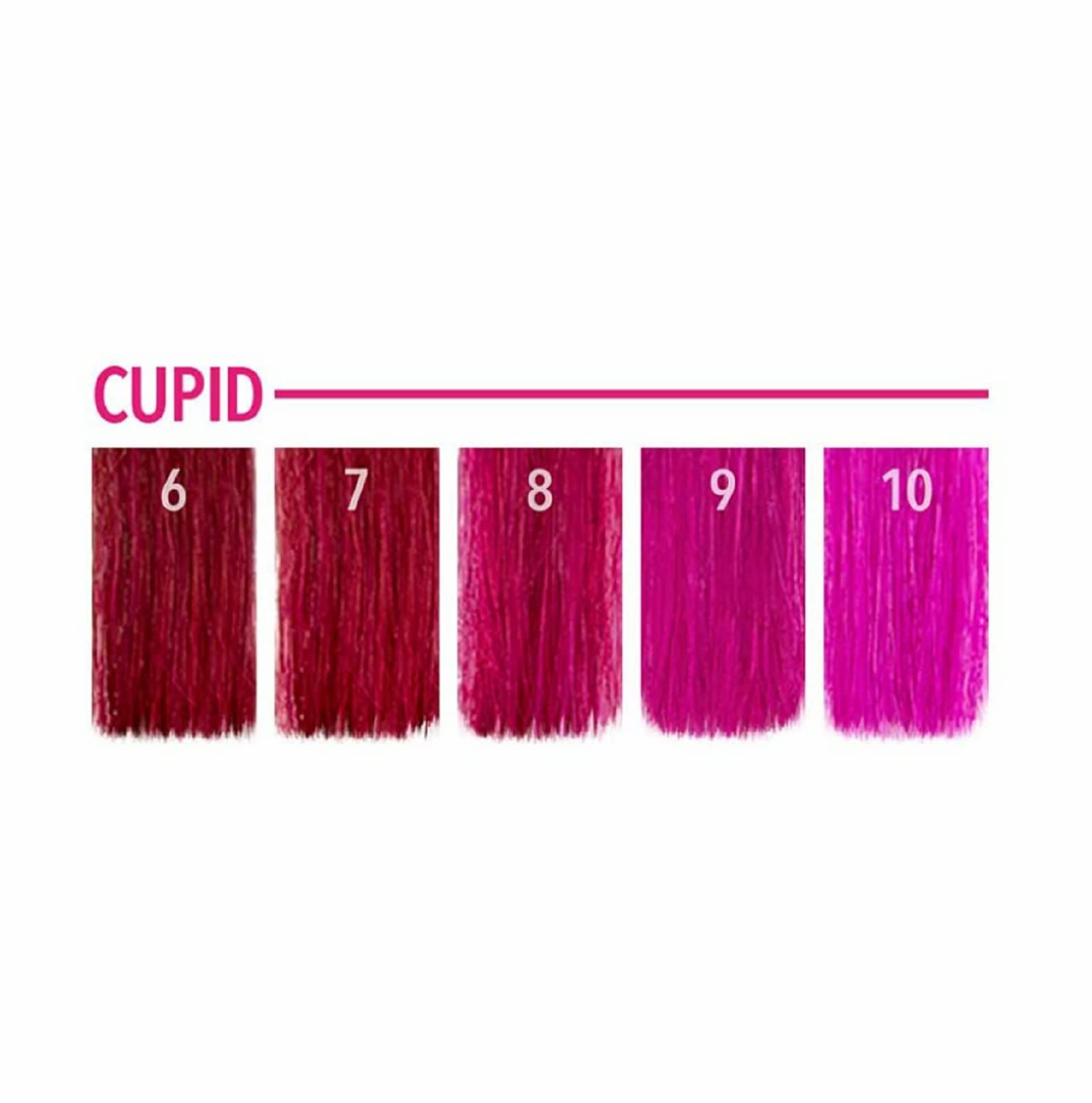 P.R. Cupid : couleur éclatante qui peut durer après le rinçage