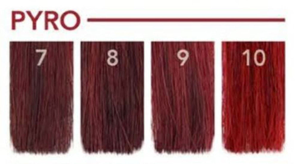 P.R. Pulp Riot Pyro : application sur cheveux secs pour une saturation précise.