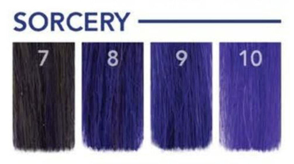 P.R. Pulp Riot Sorcery, application facile sur cheveux secs.