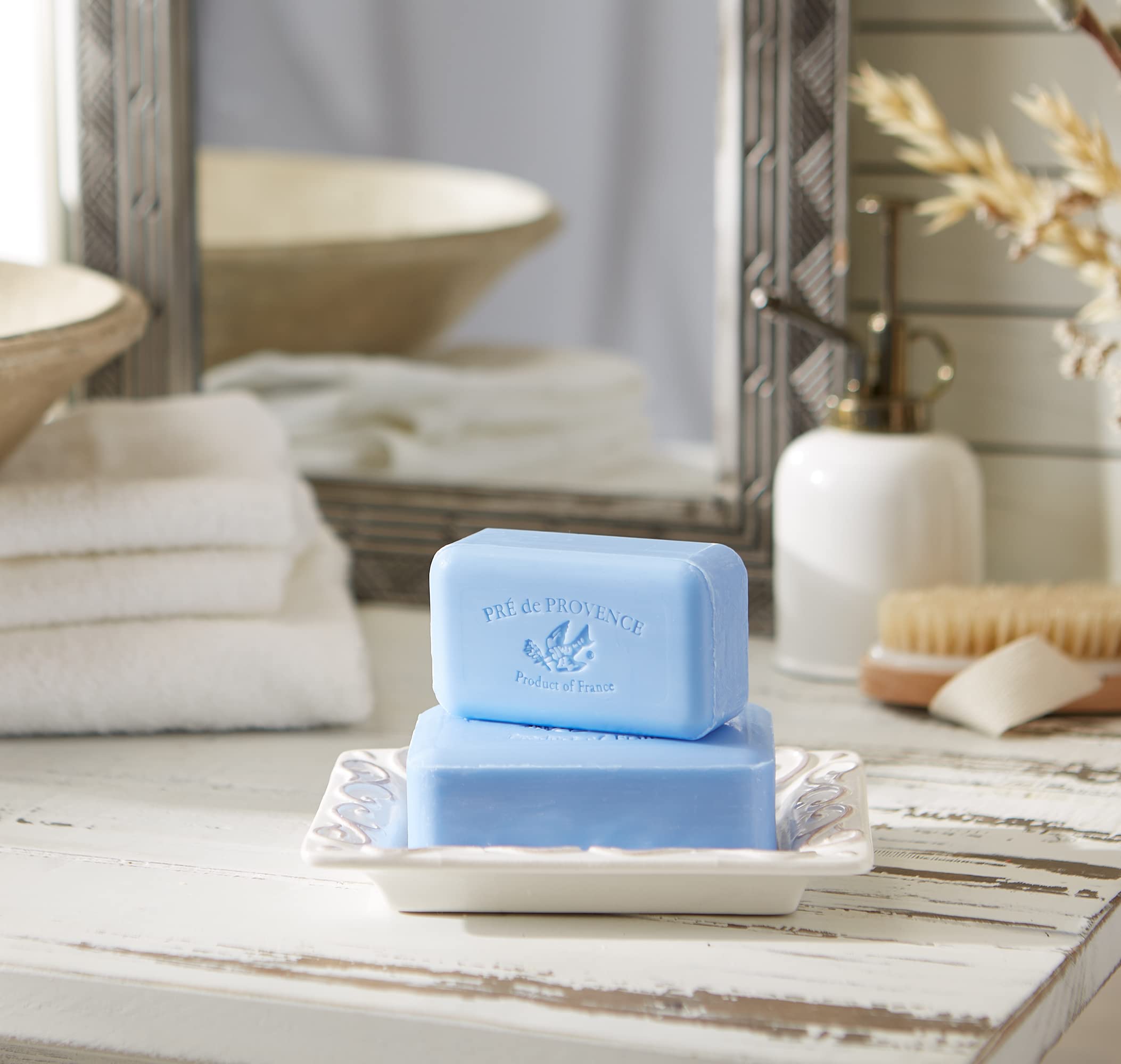 Beurre de karité enrichissant le savon Starflower Pre de Provence