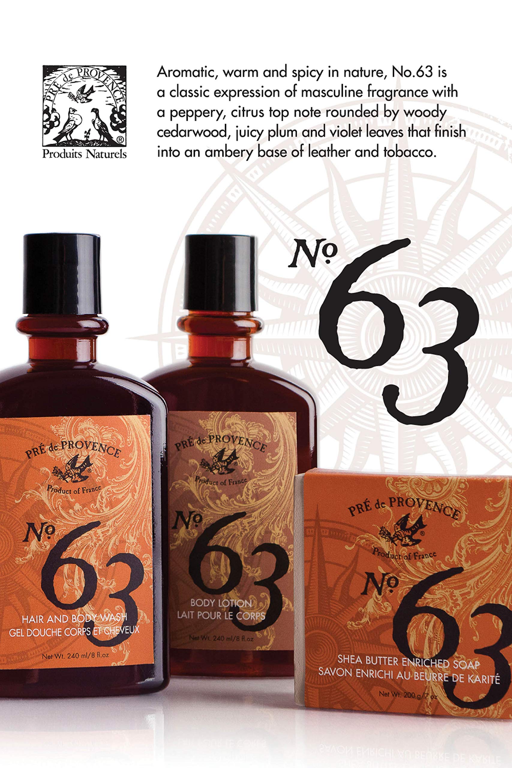 Collection No63 Pre de Provence, bien etre quotidien.