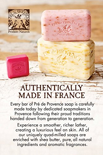 Savon Pre de Provence parfum durable, sa dans la salle de bains