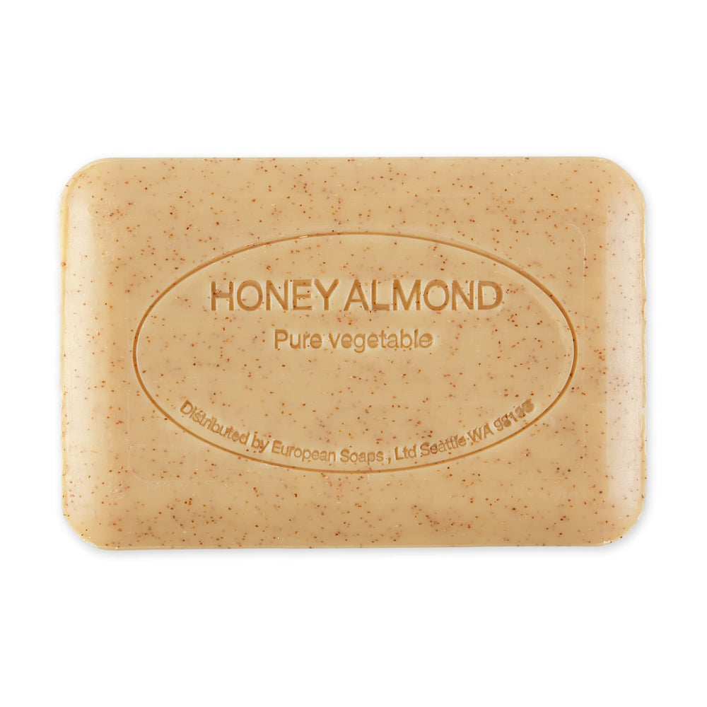 Barre Pre de Provence savon français moulé trois fois, texture lisse et durable.