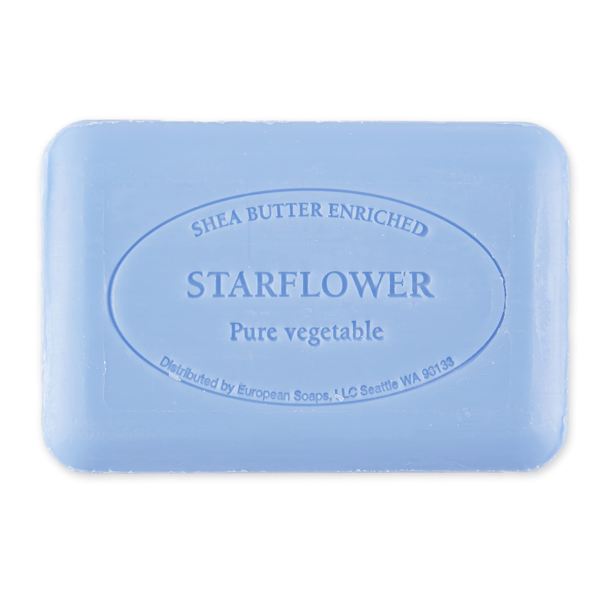 Savon Starflower Pre de Provence quadri-moulé 150 g nettoyage doux