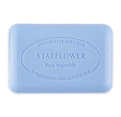 Savon Starflower Pre de Provence quadri-moulé 150 g nettoyage doux