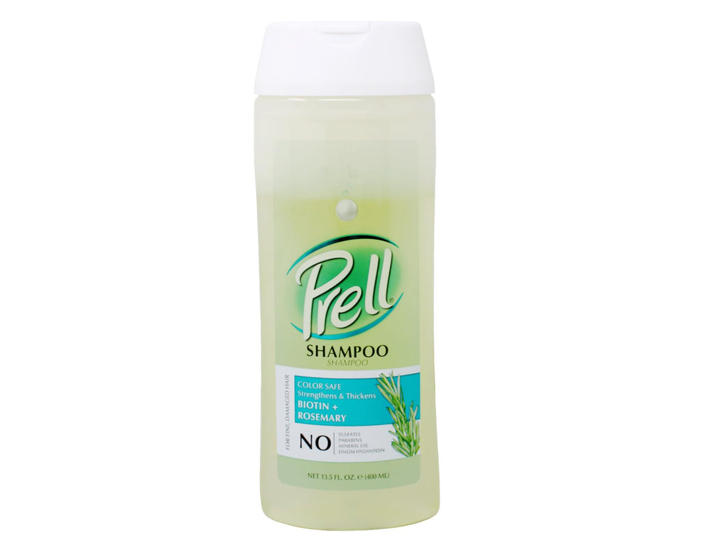 Prell Biotine et Romarin – Formule compatible coloration protège les teintes.