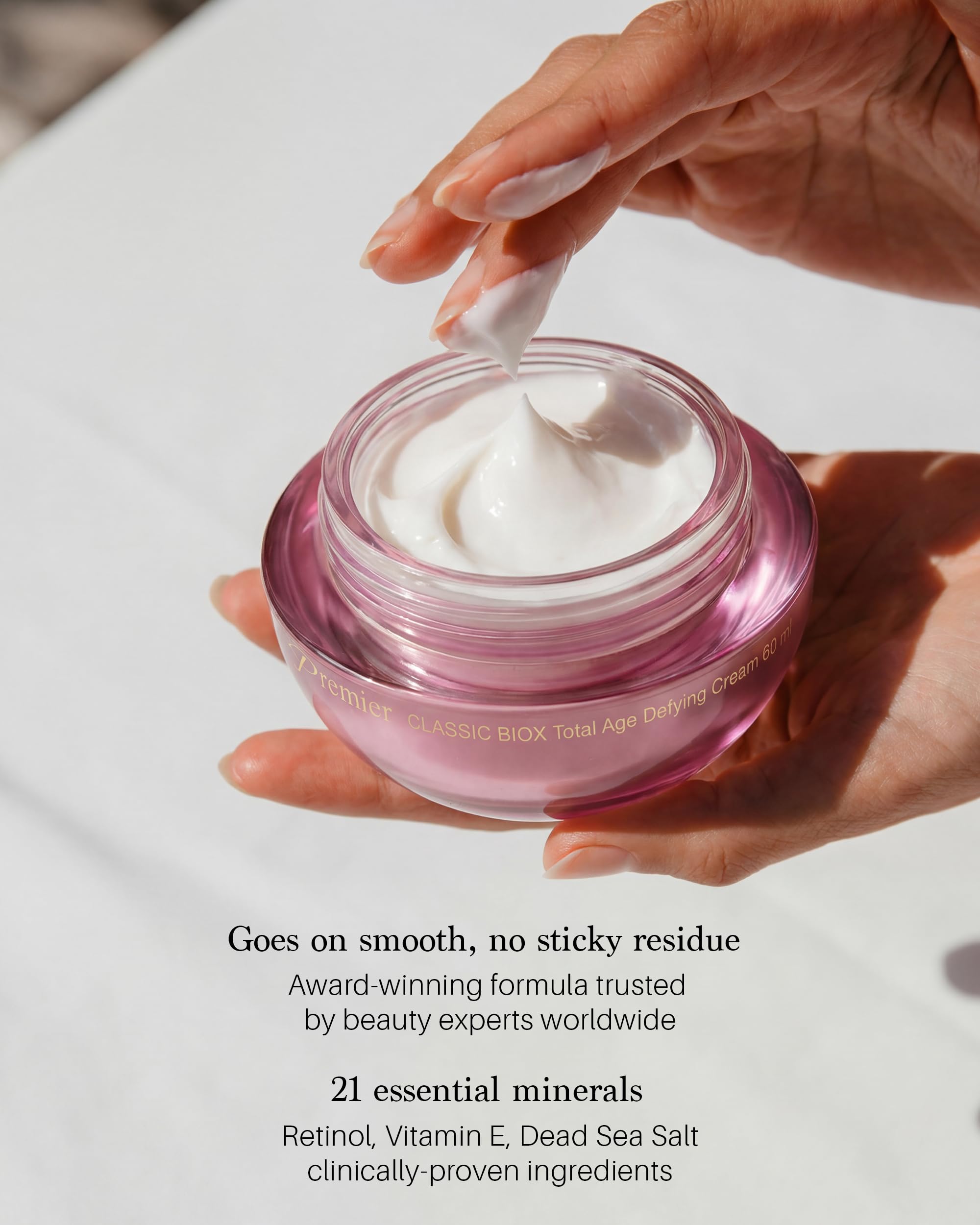 Premier Dead Sea BIOX crème visage prêt à être appliqué sous maquillage