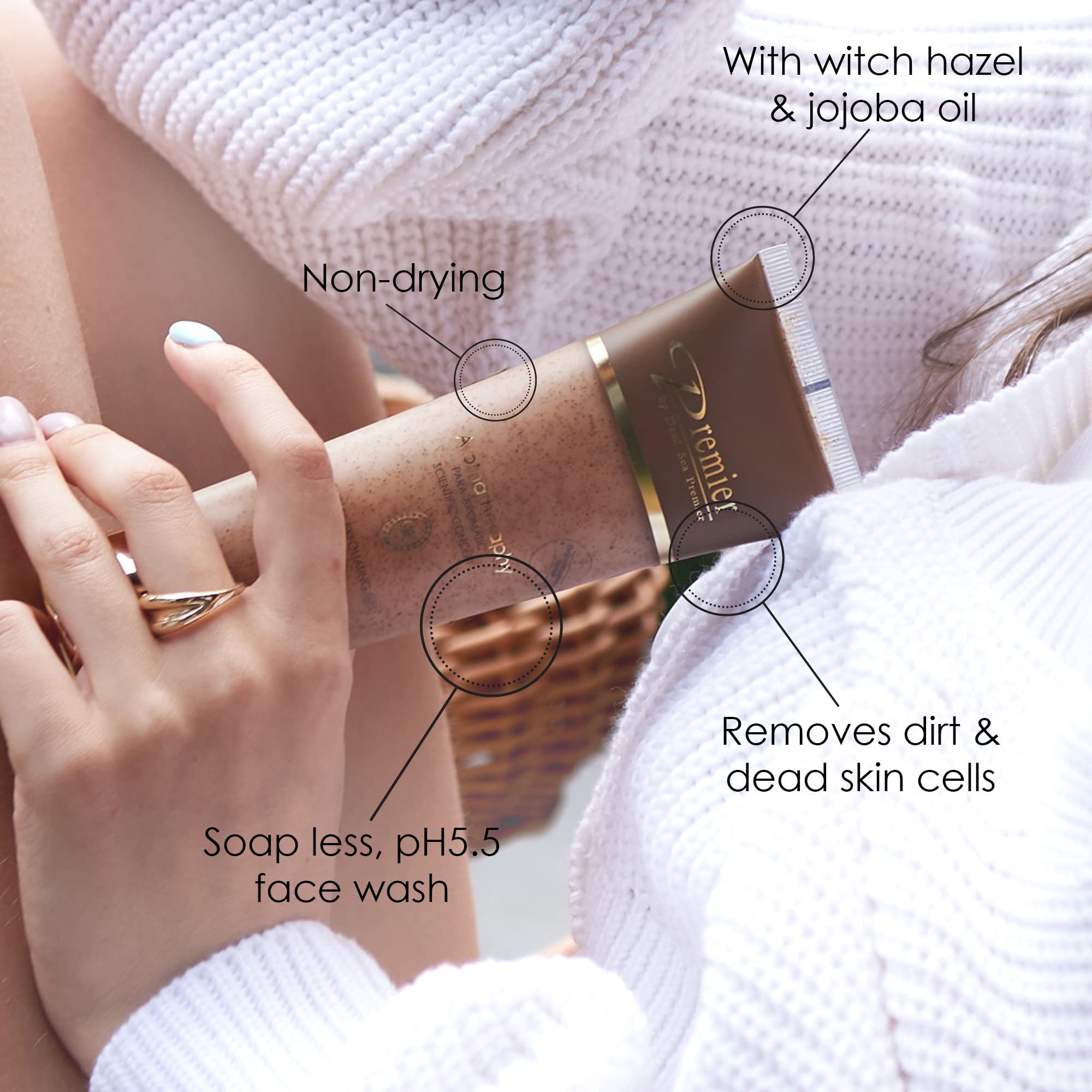 Parfum subtil et aromathérapie légère du Premier Dead Sea Classic.