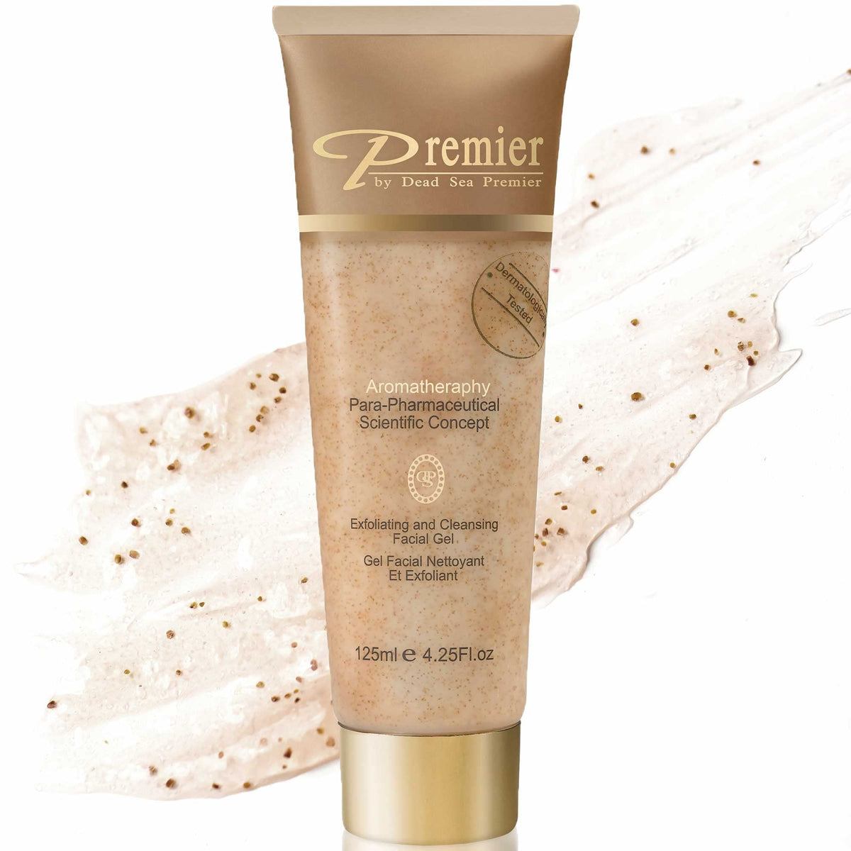 Premier Dead Sea Classic gel nettoyant visage, minéraux marins pour peau équilibrée et hydratée.