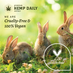 Texture close-up of Premium Hemp Extract Daily Intensive Cream for smooth application