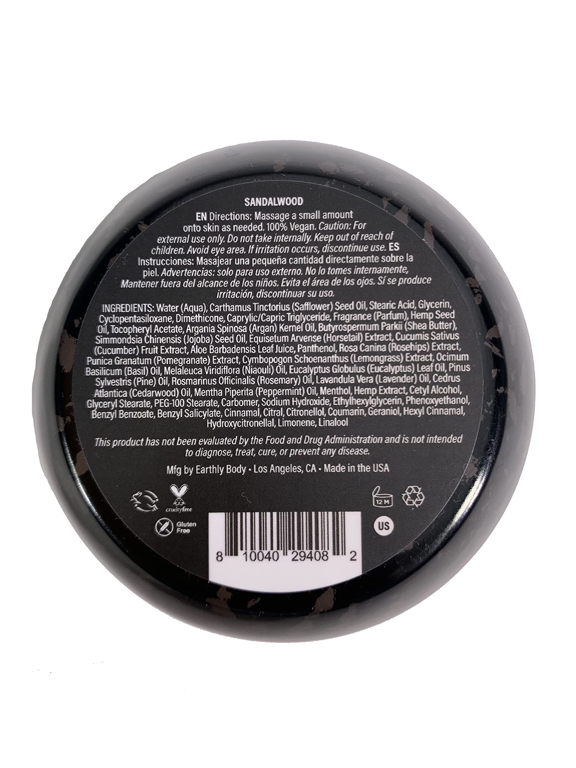 Texture légère et absorption rapide de la Crème Premium Hemp Extract Daily Ultimate.