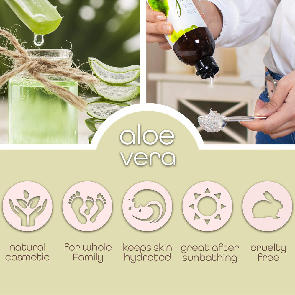 Premium Nature Gel Aloe Absorption Rapide Visage – fini léger.