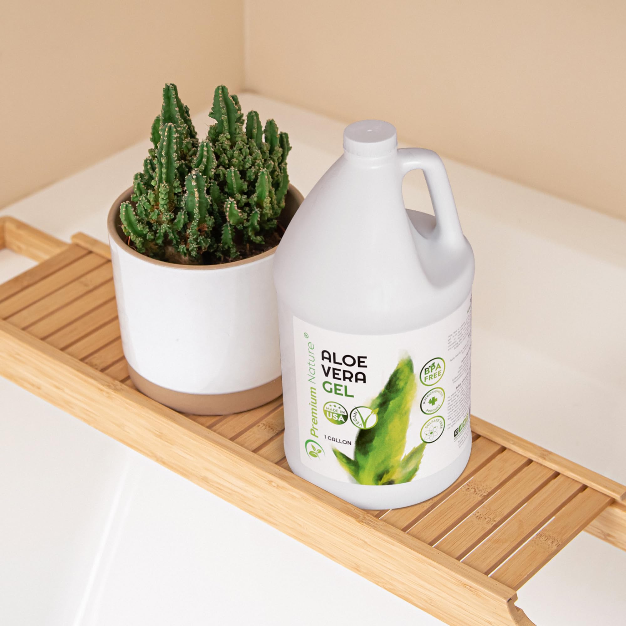 Premium Nature Gel Aloe Soin Cheveux – nourrissant et démêlant.