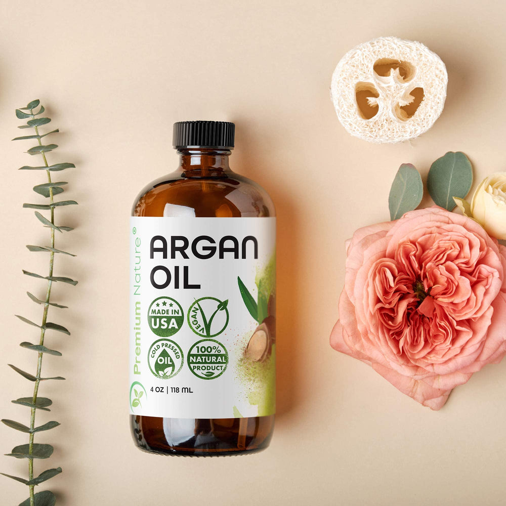 Premium Nature Huile d’Argan pour cuir chevelu sec, nourrissant.
