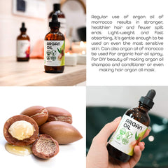 Premium Nature Huile d’Argan anti-frisottis pour cheveux.