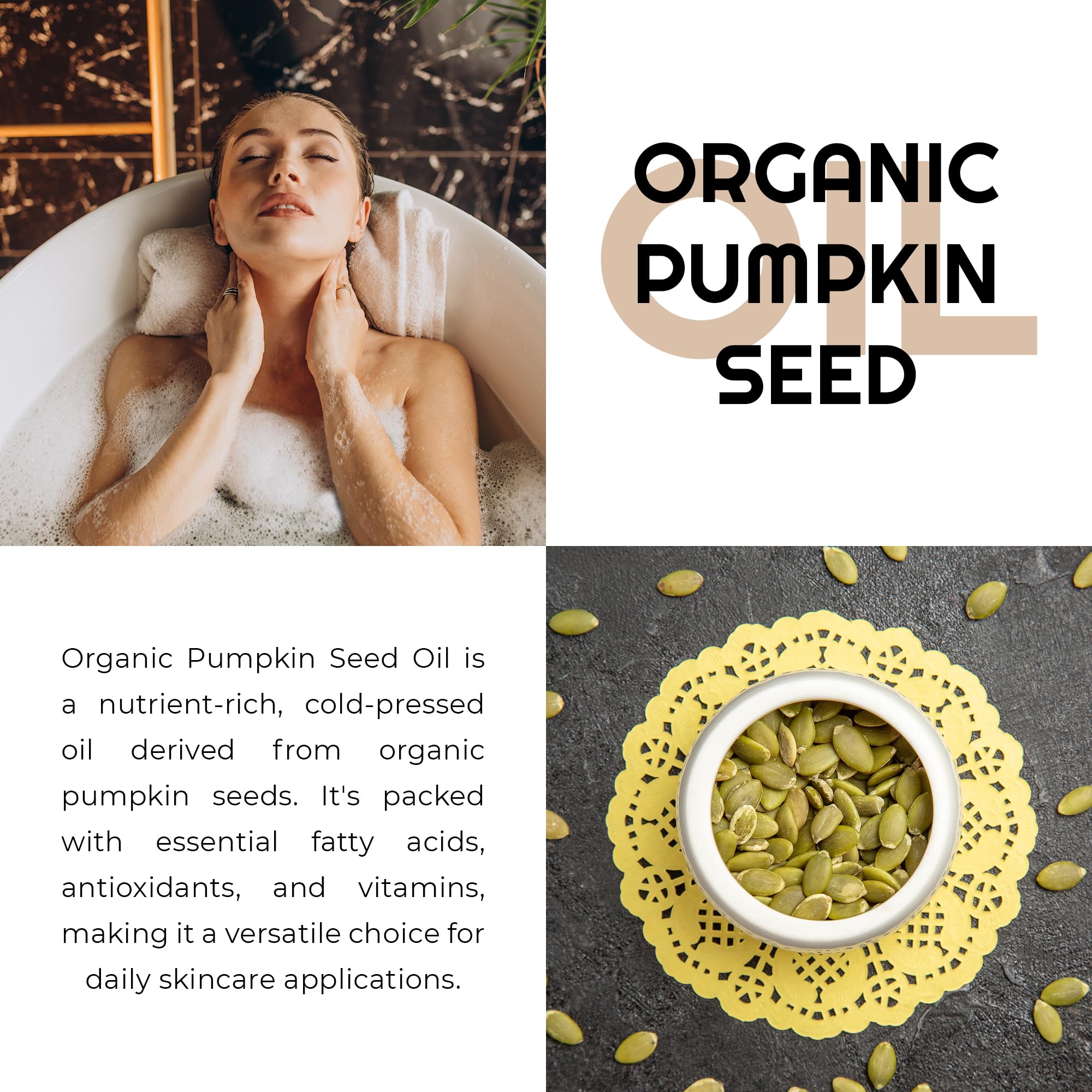 Premium Nature huile de courge – visage, hydratation et douceur.