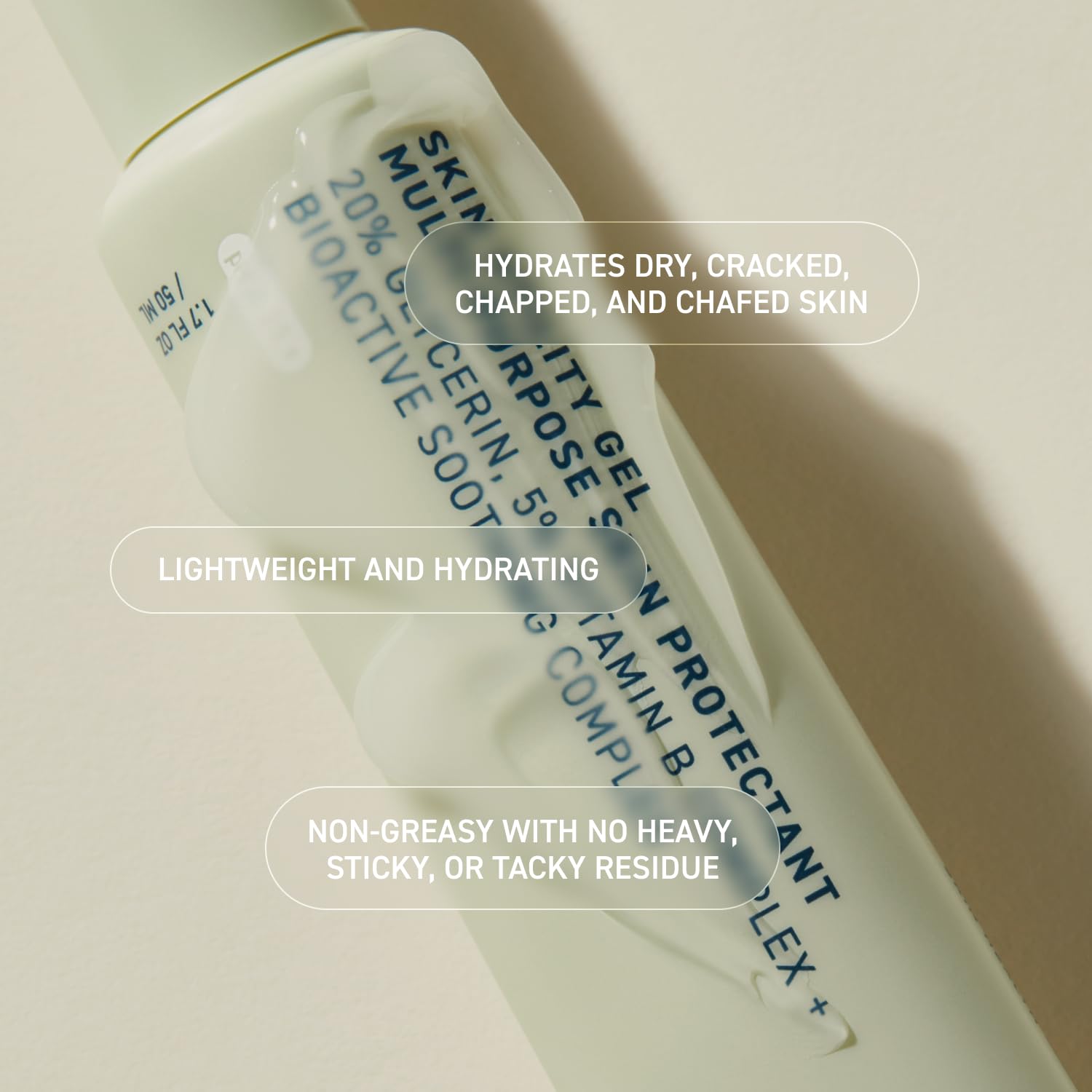Gel utilitaire Prequel – formule sans parfum adaptée aux peaux sensibles.
