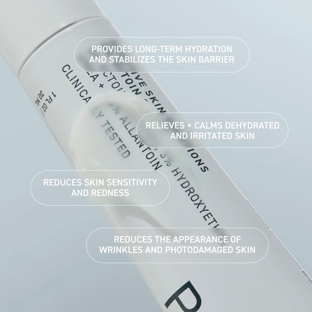 Prequel Reactive Skin Solutions ectoin : humectant protecteur contre la déshydratation.