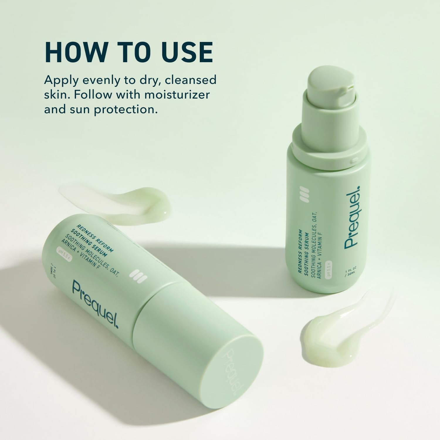 Prequel Skin Redness Reform absorption rapide après nettoyage quotidien