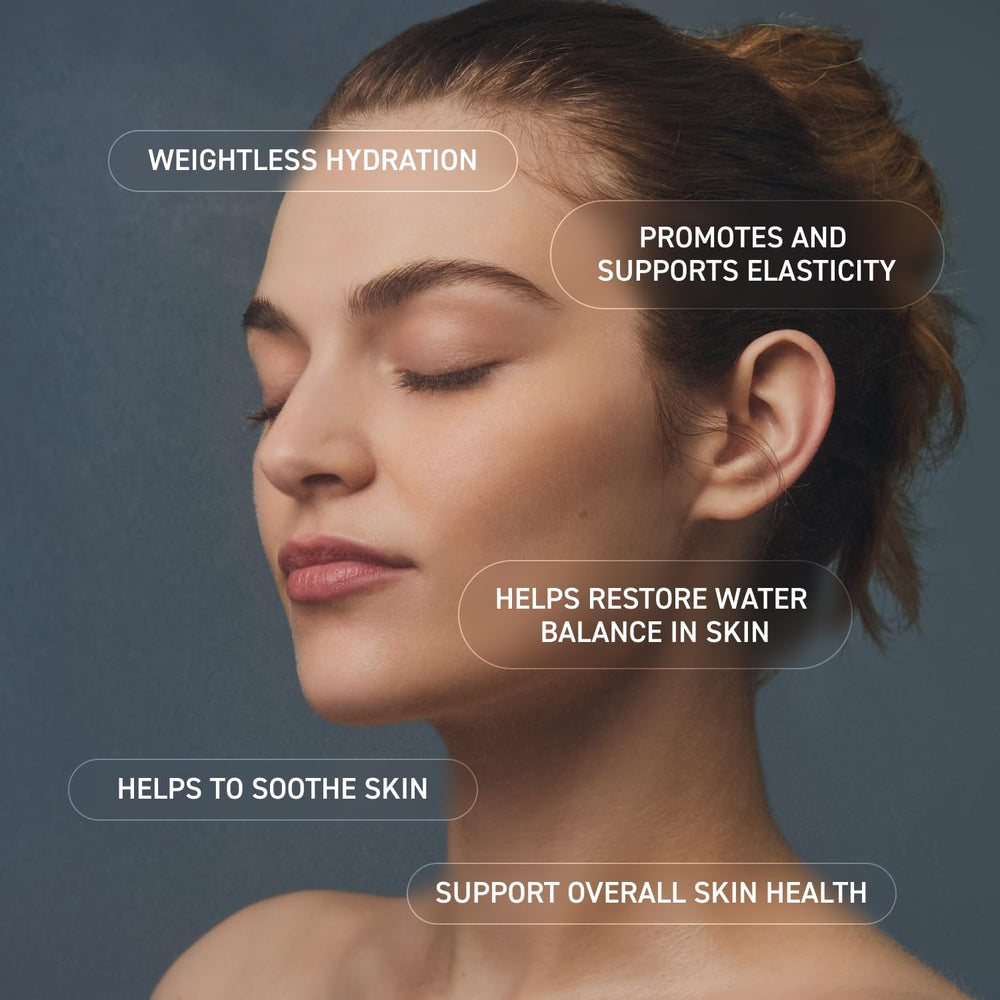 Bottle highlighting glycerin and Aloe for barrier support