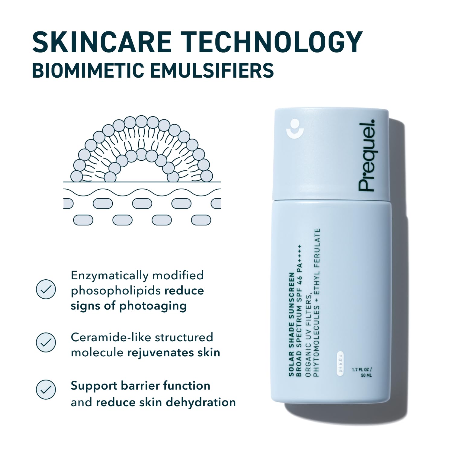 Antioxydants riz et microalgues présents dans Prequel Skin Solar Shade.