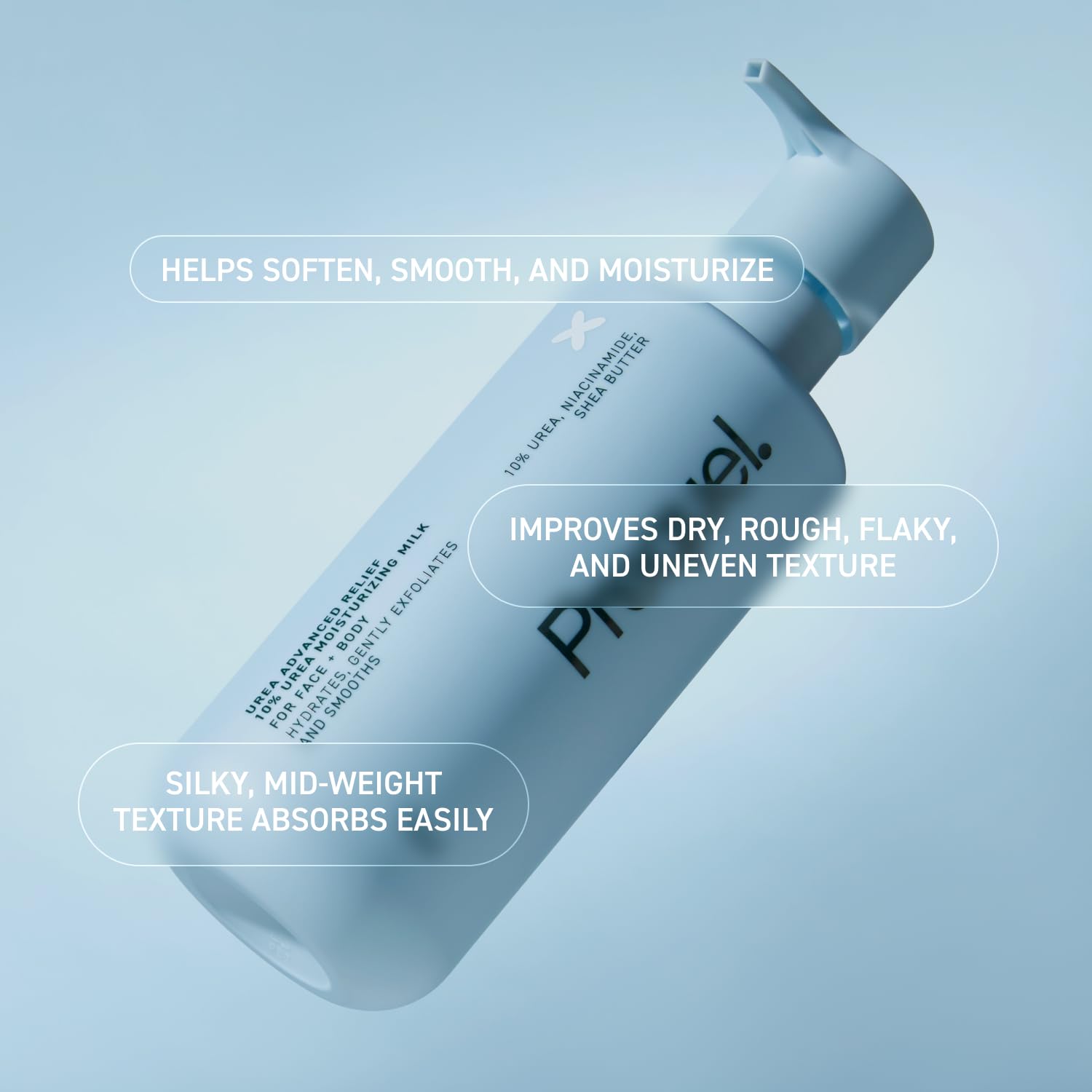Prequel Skin Urea Advanced Relief – flacon pompe pratique et dosage précis