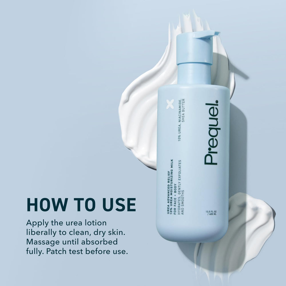 Prequel Skin Urea Advanced Relief – formule pH stabilisé pour tous types de peau