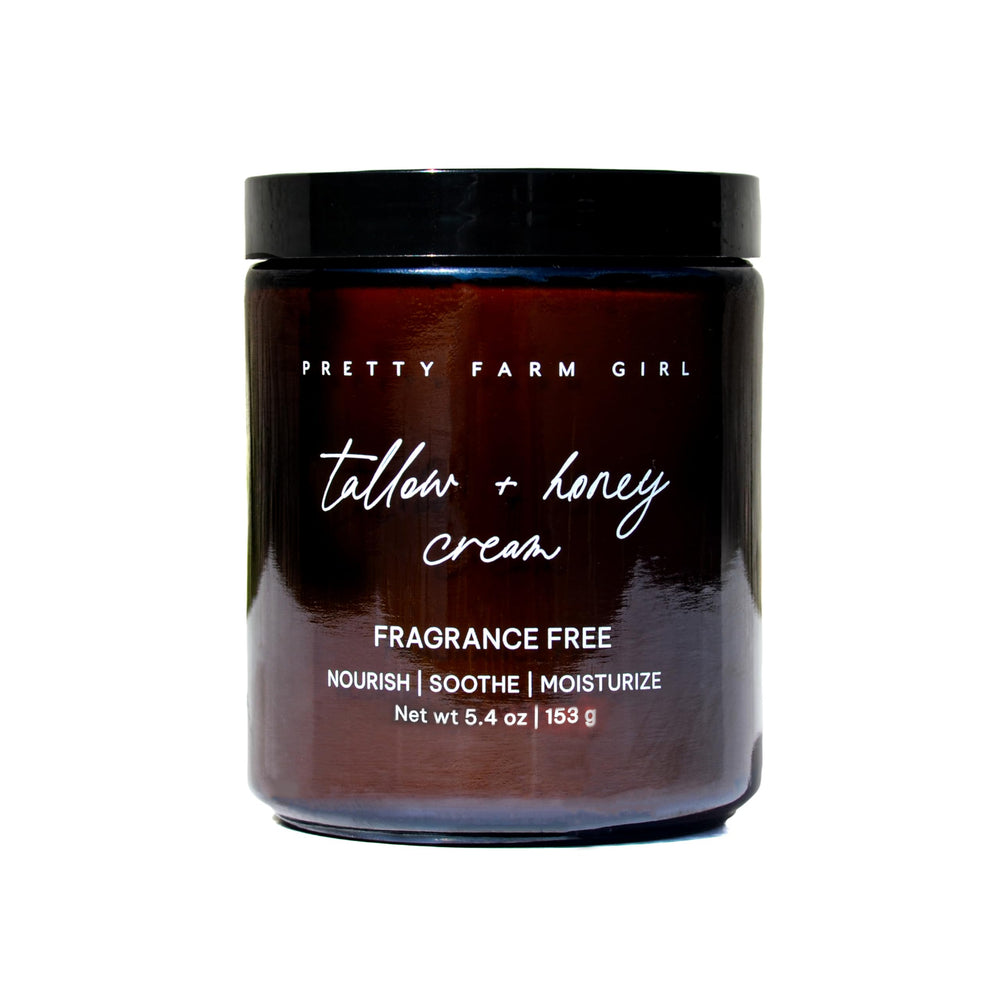 Pretty Farm Girl Beurre corporel Tallow Miel – texture nourrissante pour peau sèche