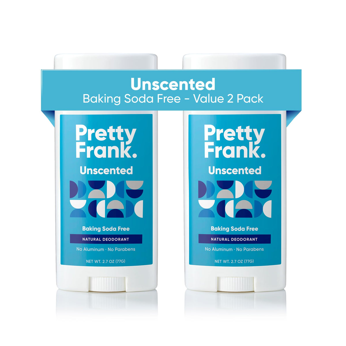 Pretty Frank baton-deodorant sans aluminium, fraîcheur pour peau sensible.