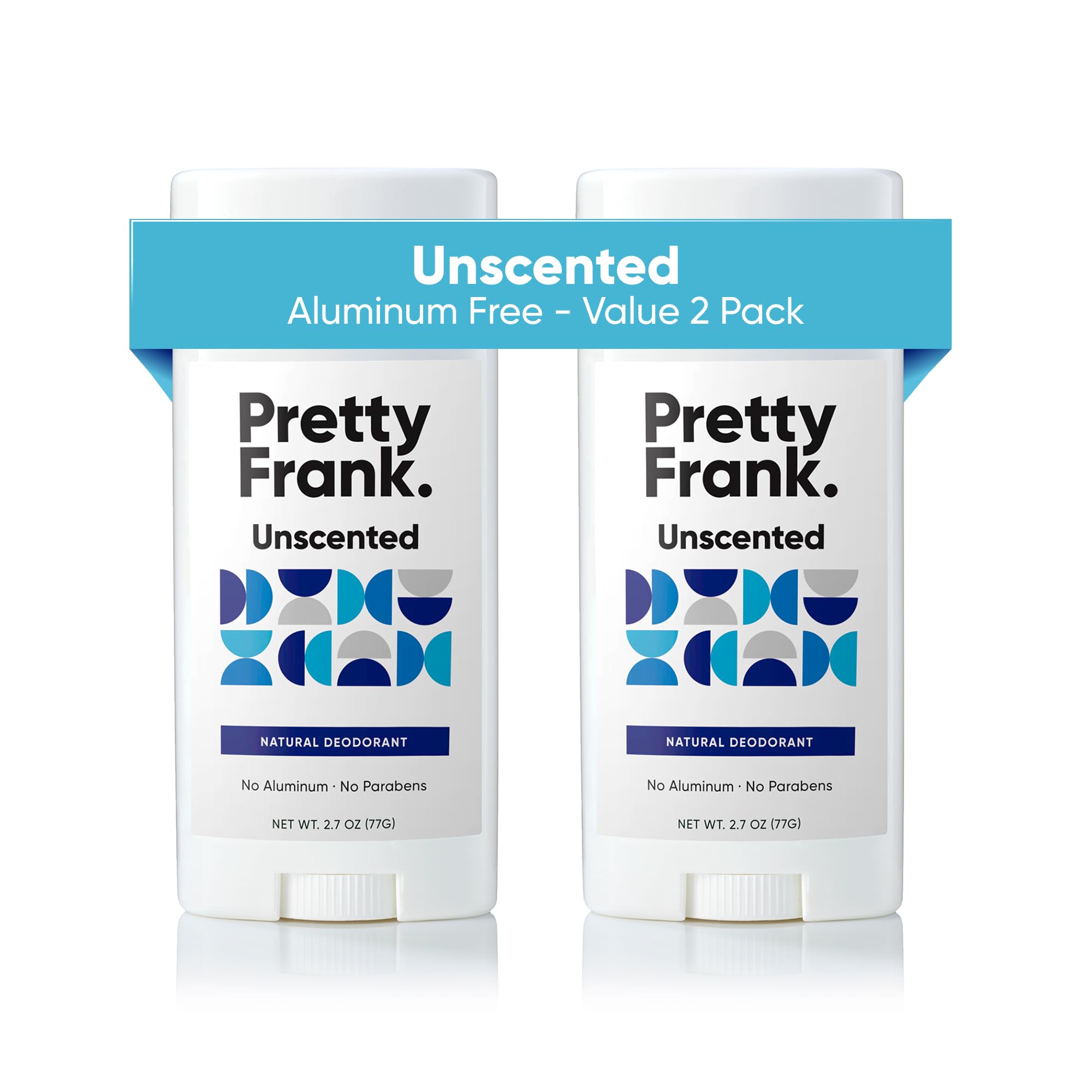 Pretty Frank Desodorisant Stick Sans Parfum, protection durable.