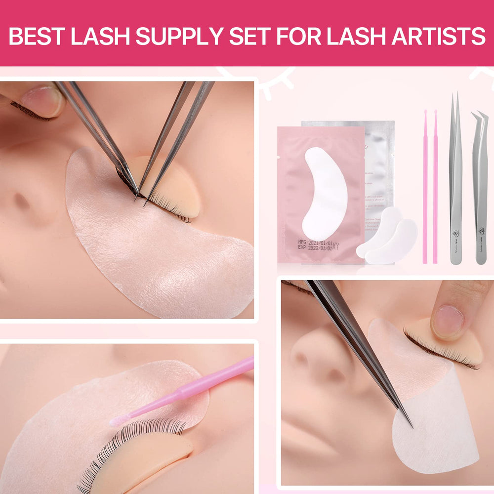 Pretty Memory colle-extension-cils assure fixation précise pendant les exercices.
