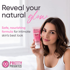 Pretty Privates zone bikini, éclaircissement en douceur pour peau uniforme