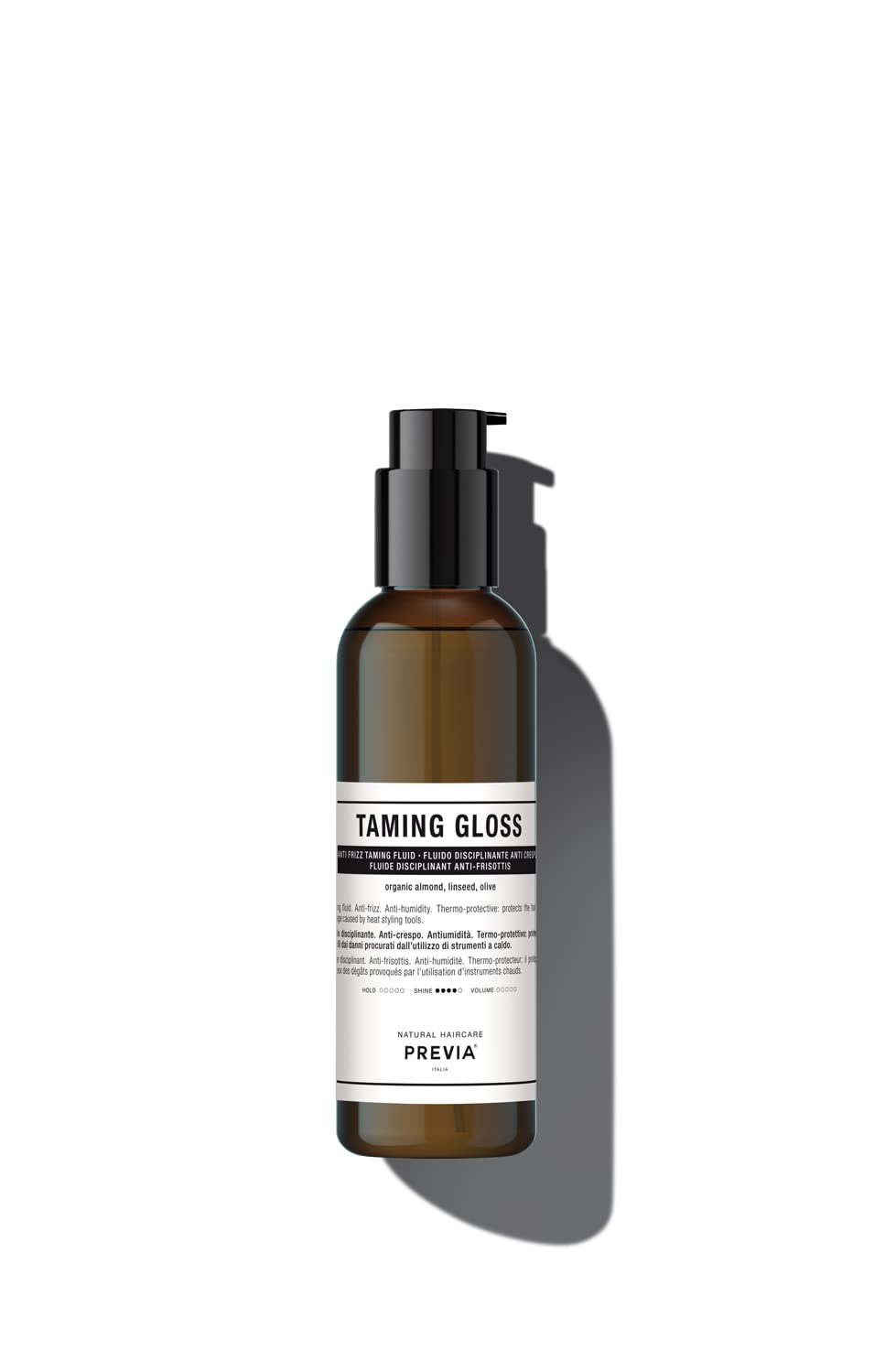PREVIA Hair Gloss – sérum lissant pour cheveux sans frisottis et brillance