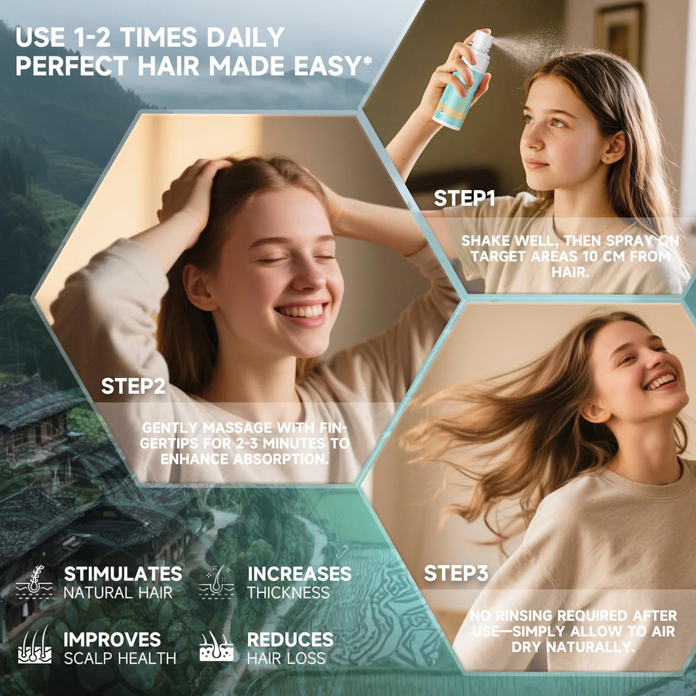 PRFTMK Spray nourrissant: application rapide sans résidu gras