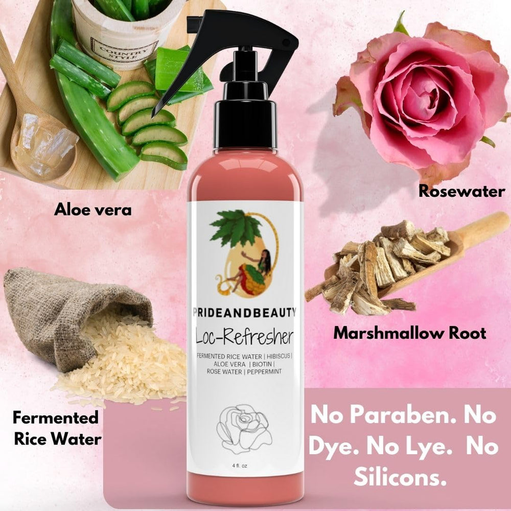 PRIDE AND BEAUTY Aloe vera apaisant cuir chevelu des locs.